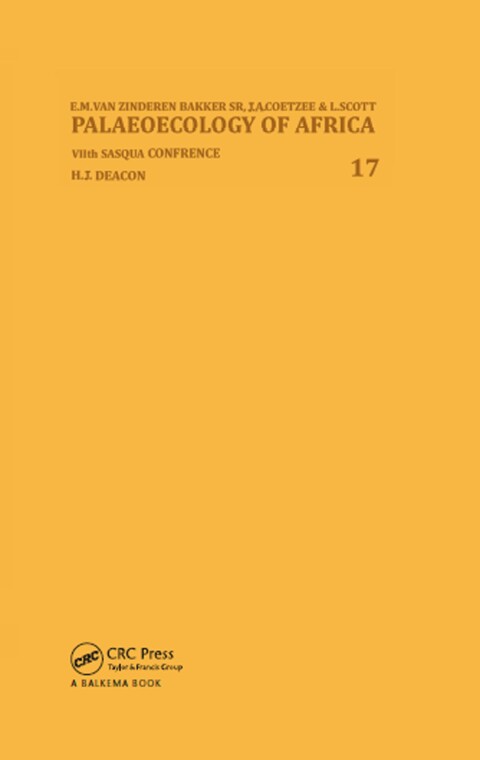 Cover image for book Palaeoecology of Africa, volume 17