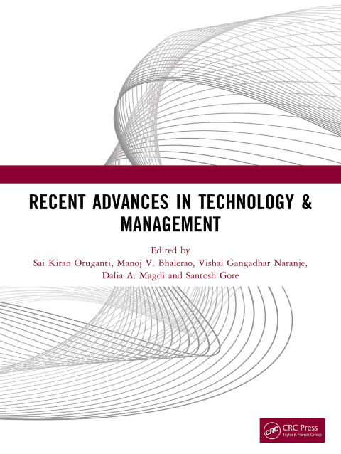 Cover image for book Recent Advances in Technology & Management