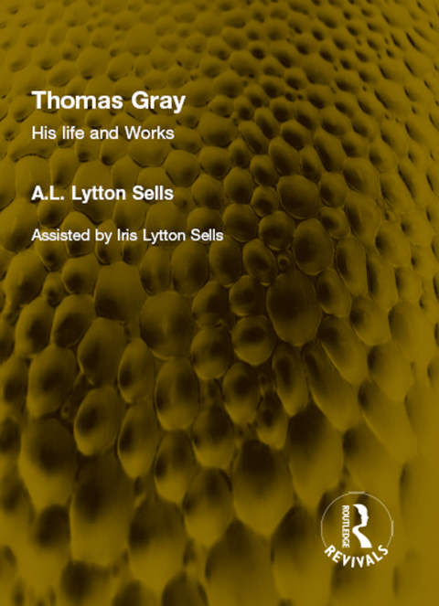 Cover image for book Thomas Gray