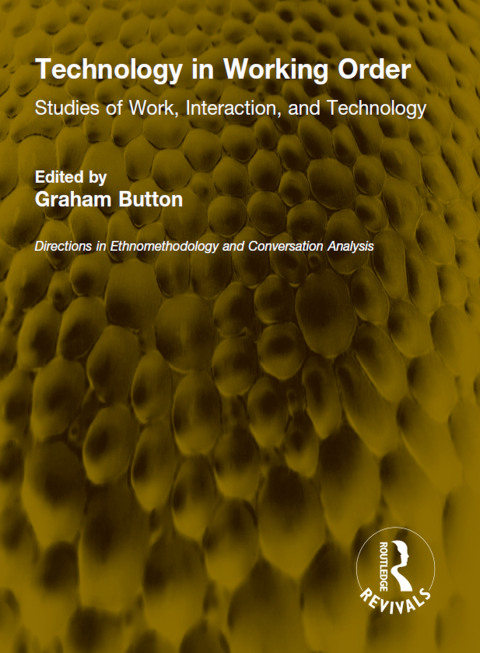 Cover image for book Technology in Working Order