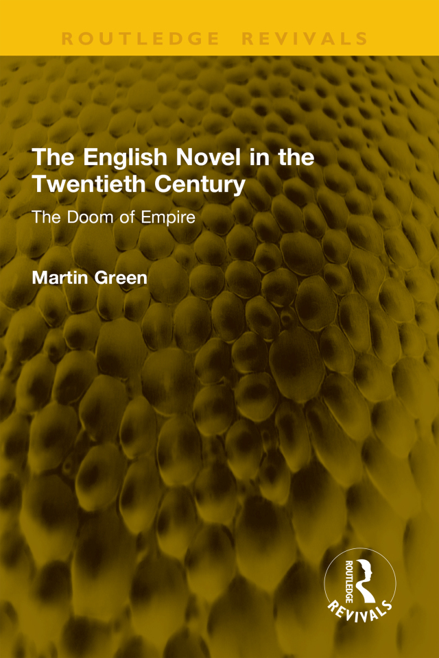 The English Novel in the Twentieth Century