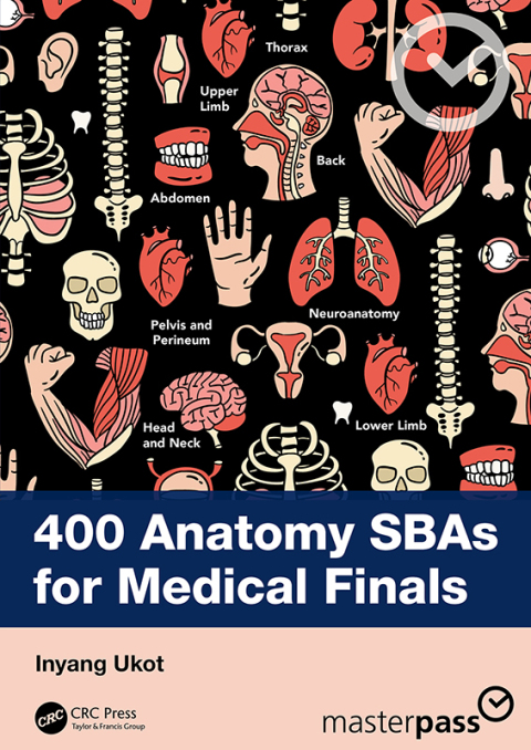 Cover image for book 400 Anatomy SBAs for Medical Finals