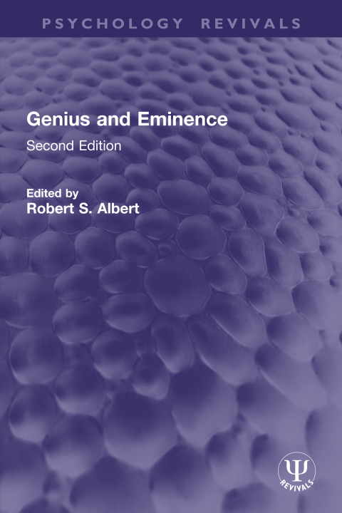 Cover image for book Genius and Eminence