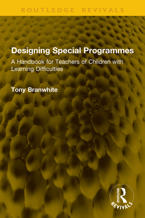 Cover image for book Designing Special Programmes