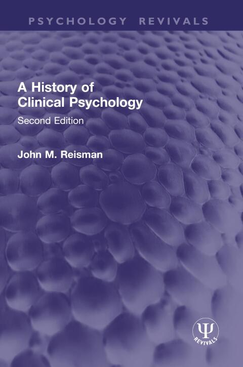 Cover image for book A History of Clinical Psychology