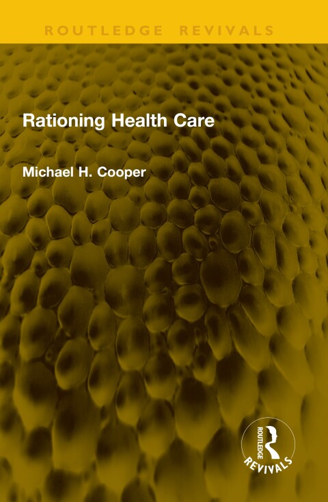 Cover image for book Rationing Health Care