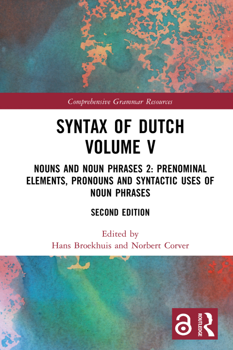 Cover image for book Syntax of Dutch Volume V