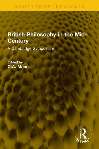 British Philosophy in the Mid-Century