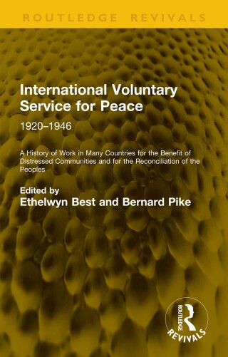 International Voluntary Service for Peace: 1920–1946