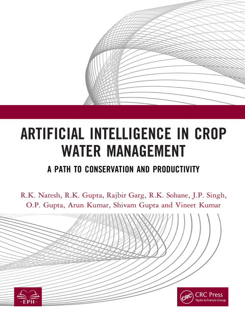 Cover image for book Artificial Intelligence in Crop Water Management