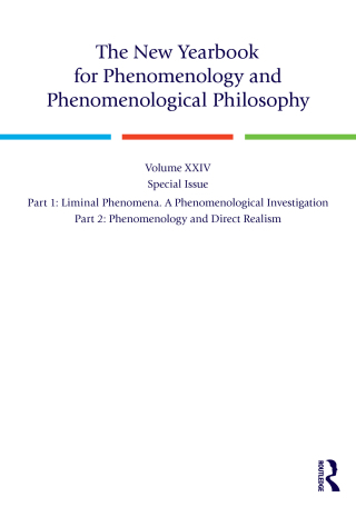 The New Yearbook for Phenomenology and Phenomenological Philosophy