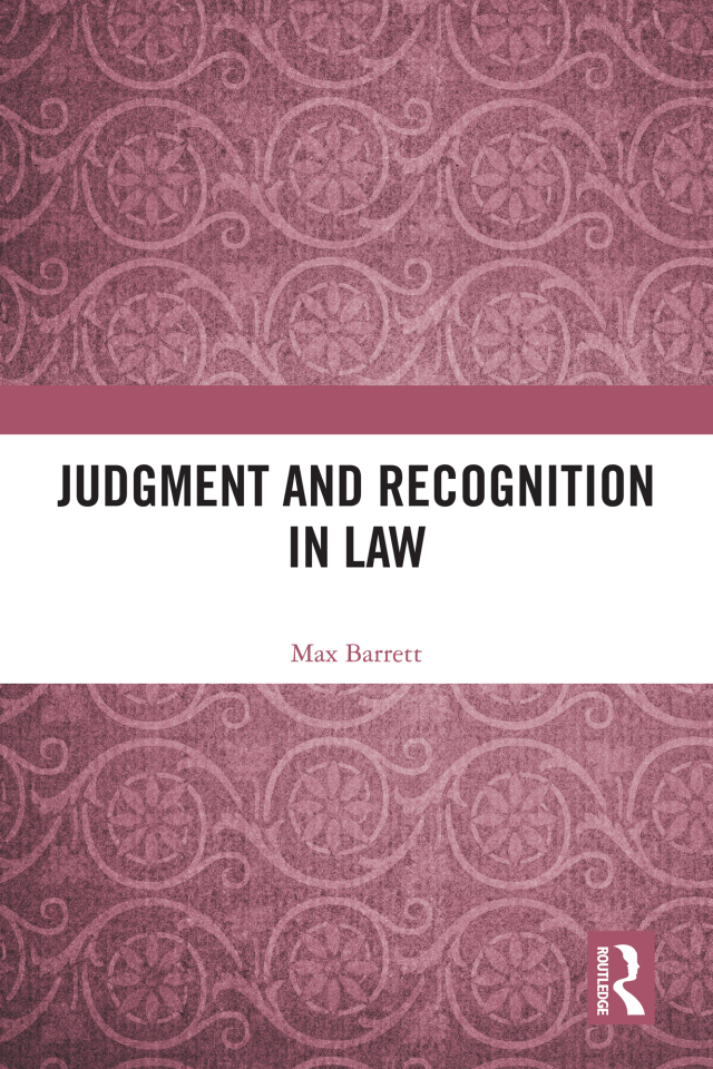 Judgment and Recognition in Law