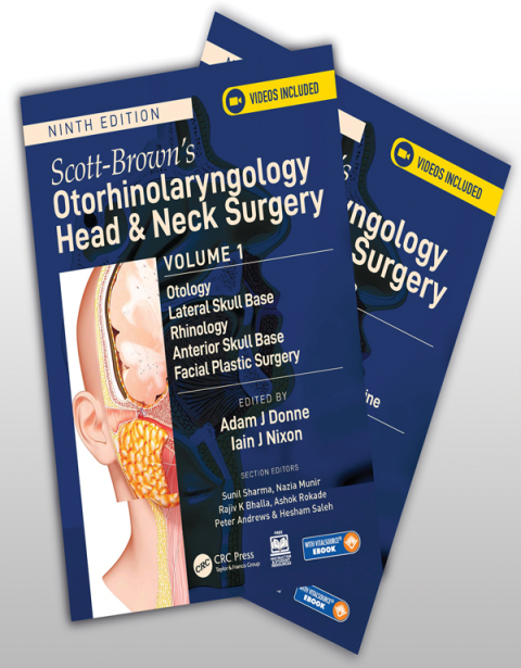 Cover image for book Scott-Brown's Otorhinolaryngology and Head and Neck Surgery