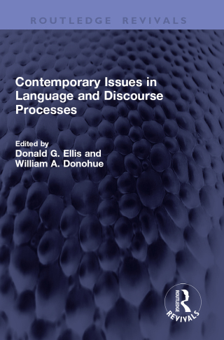 Contemporary Issues in Language and Discourse Processes