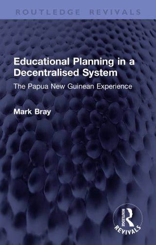 Educational Planning in a Decentralised System