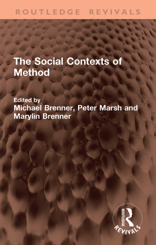 The Social Contexts of Method