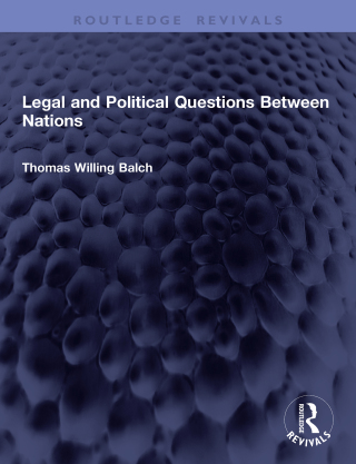 Legal and Political Questions Between Nations