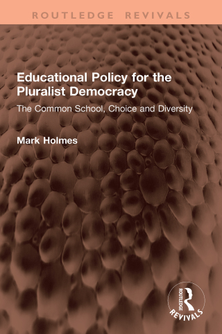 Educational Policy for the Pluralist Democracy