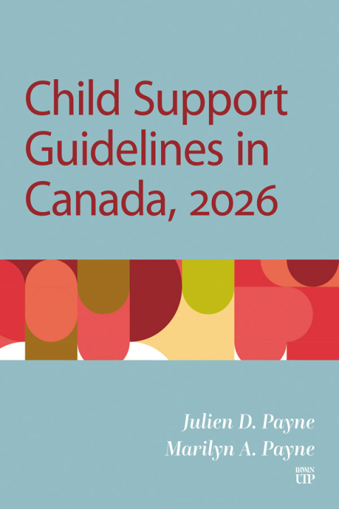 Cover image for book Child Support Guidelines in Canada, 2026