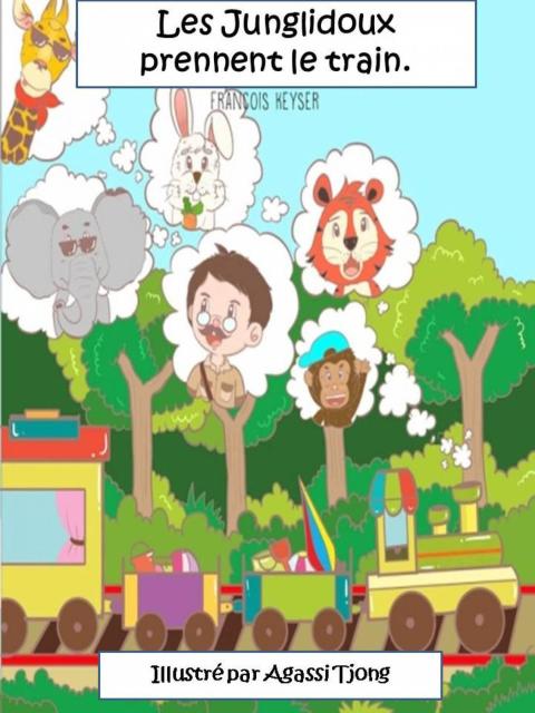 Cover image for book Les Junglidoux prennent le train