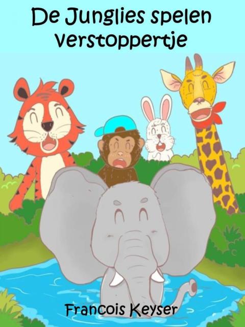 Cover image for book De Junglies spelen verstoppertje