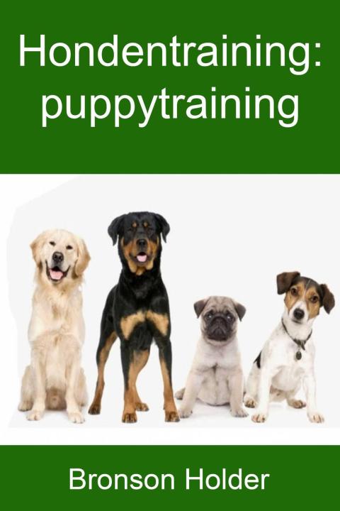 Cover image for book Hondentraining: puppytraining