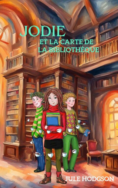 Cover image for book Jodie et la carte de la bibliothèque