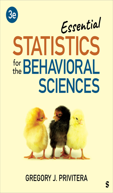 Cover image for book Essential Statistics for the Behavioral Sciences