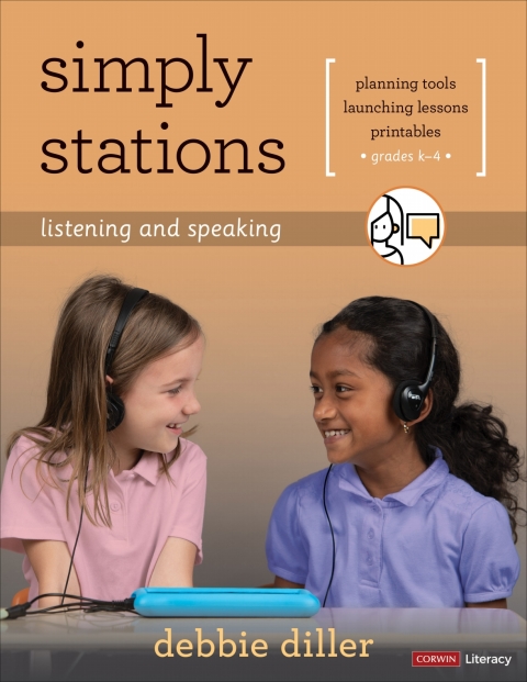 Cover image for book Simply Stations: Listening and Speaking, Grades K-4