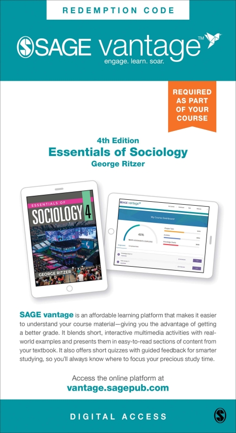 Cover image for book Sage Vantage: Essentials of Sociology