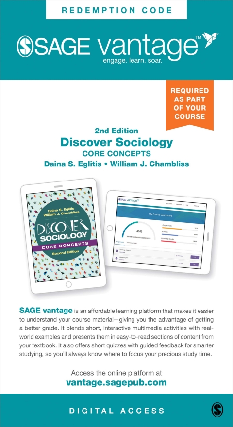 Cover image for book Sage Vantage: Discover Sociology: Core Concepts