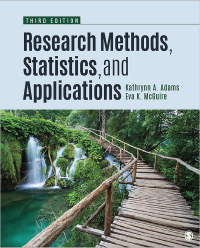 صورة الغلاف: Research Methods, Statistics, and Applications 3rd edition 9781071817834