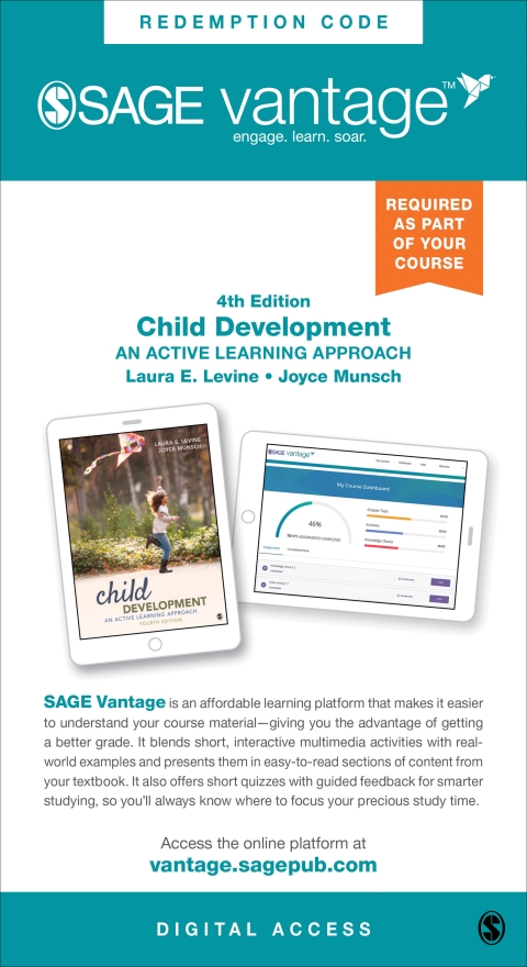 Cover image for book Sage Vantage: Child Development: An Active Learning Approach