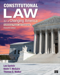 Cover image: Constitutional Law for a Changing America 11th edition 9781071822128