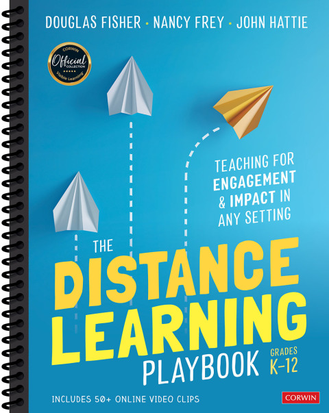 Cover image for book The Distance Learning Playbook, Grades K-12
