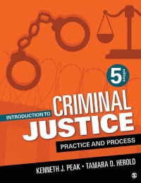 Cover image: Introduction to Criminal Justice 5th edition 9781071848982