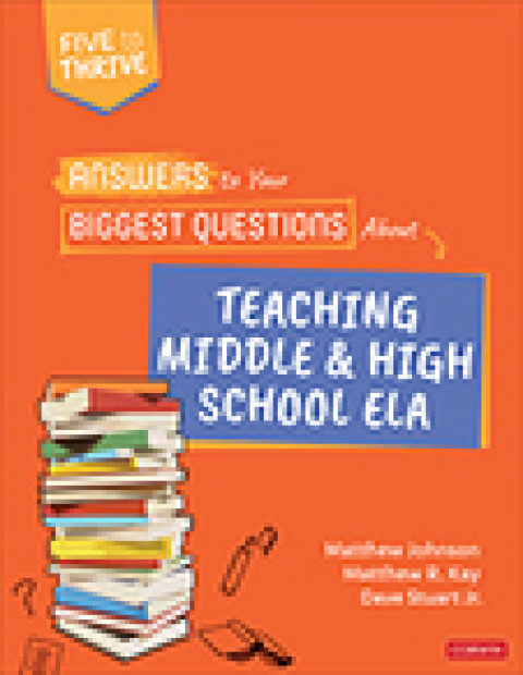 Cover image for book Answers to Your Biggest Questions About Teaching Middle and High School ELA