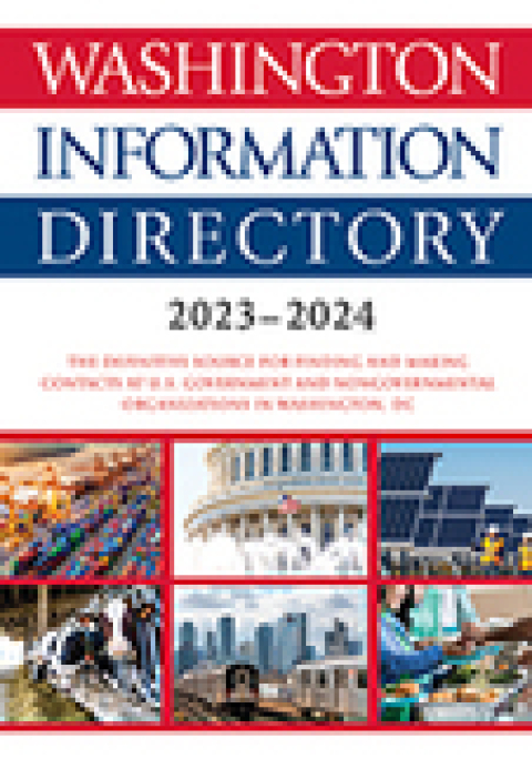 Cover image for book Washington Information Directory 2023-2024