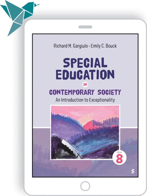 Cover image for book Sage Vantage: Special Education in Contemporary Society: An Introduction to Exceptionality