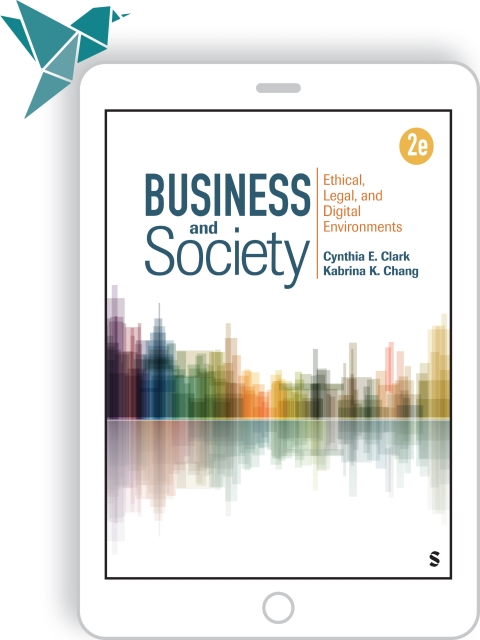 Cover image for book Sage Vantage: Business and Society: Ethical, Legal, and Digital Environments