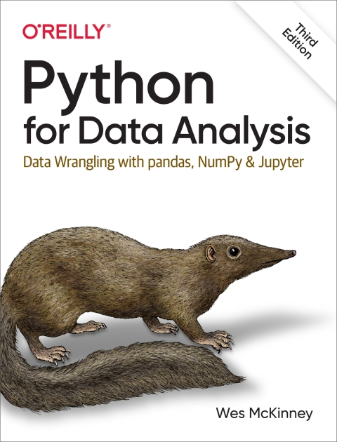 Reflowable Python for Data Analysis; $84.99