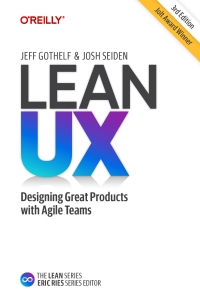 Cover image: Lean UX 3rd edition 9781098116309