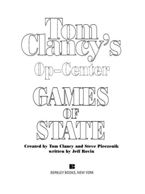 Cover image for book Games of State