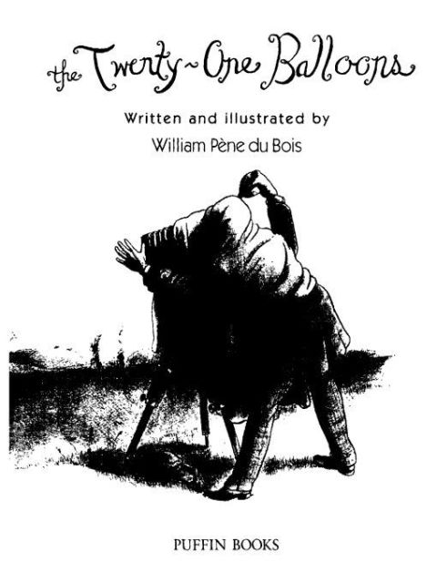 Cover image for book The Twenty-One Balloons (Puffin Modern Classics)