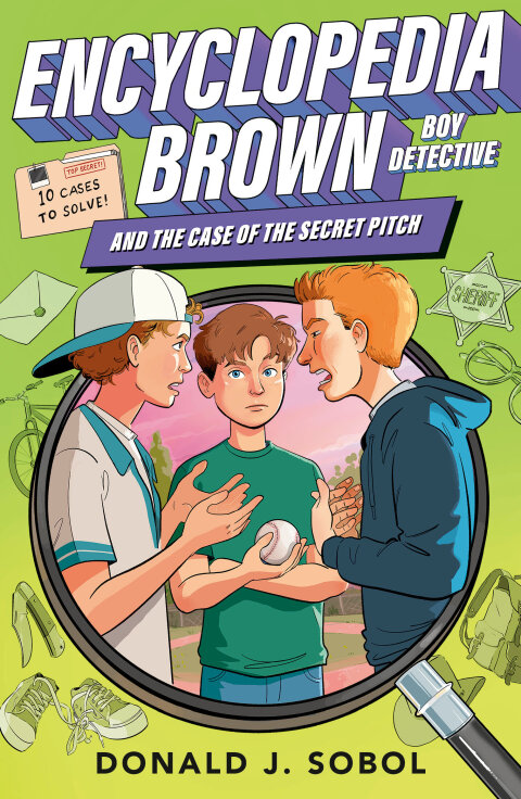 Cover image for book Encyclopedia Brown and the Case of the Secret Pitch