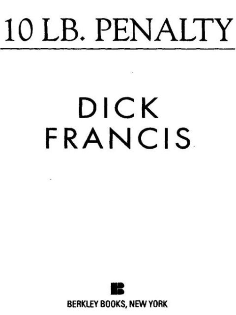 Cover image for book 10 lb Penalty