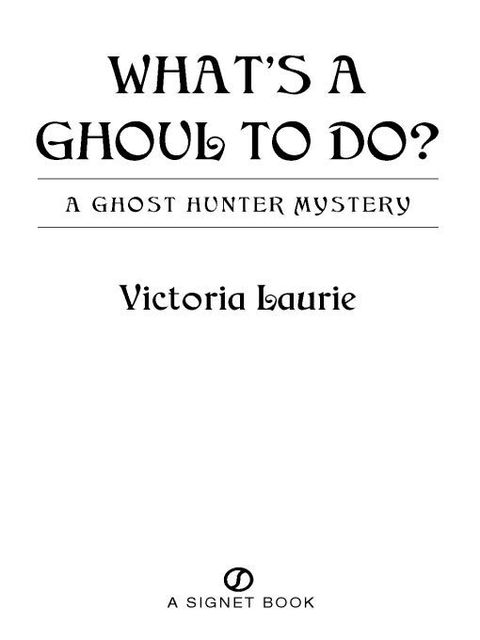 Cover image for book What's A Ghoul to Do?