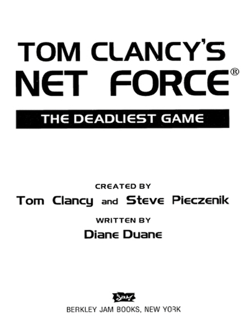 Cover image for book Tom Clancy's Net Force: The Deadliest Game