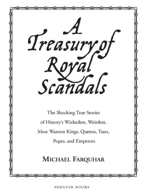Cover image for book A Treasury of Royal Scandals