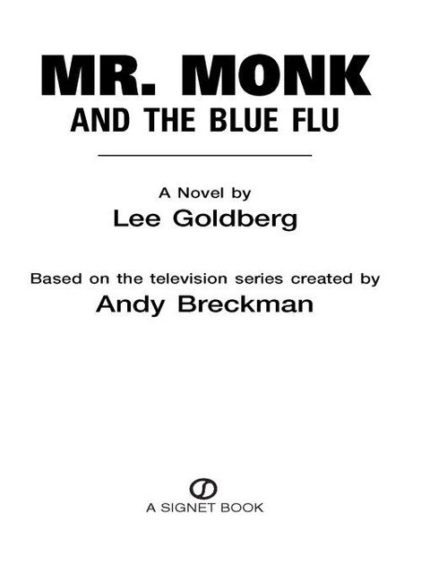 Cover image for book Mr. Monk and the Blue Flu